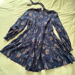 Free people blue dress